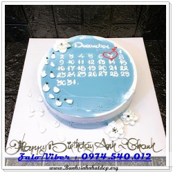 Mẫu Bánh Sinh Nhật Đẹp - A853